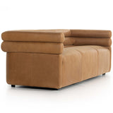 Evie 88" Leather Sofa, Palermo Cognac-Furniture - Sofas-High Fashion Home