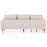 Freya 97" Flip Sofa, Knoll Sand-Furniture - Sofas-High Fashion Home