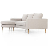 Freya 97" Flip Sofa, Knoll Sand-Furniture - Sofas-High Fashion Home