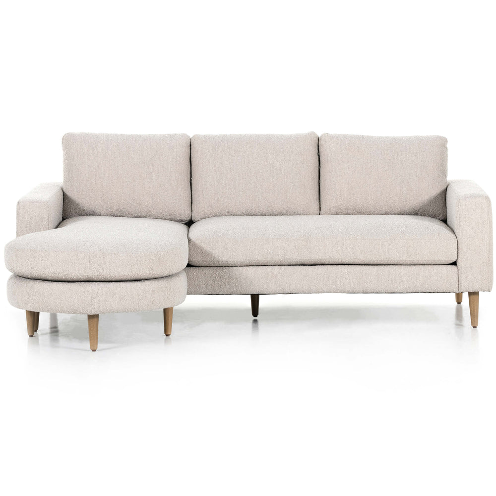 Freya 97" Flip Sofa, Knoll Sand-Furniture - Sofas-High Fashion Home