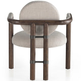 Bria Chair, Gibson Wheat-Furniture - Chairs-High Fashion Home