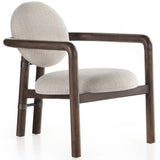 Bria Chair, Gibson Wheat-Furniture - Chairs-High Fashion Home