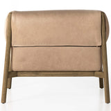 Idris Leather Chair, Palermo Nude-Furniture - Chairs-High Fashion Home