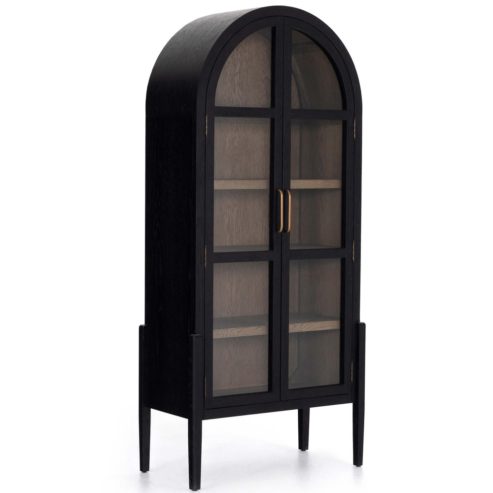 Tolle Cabinet, Drifted Matte Black-Furniture - Storage-High Fashion Home