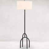 Arc Floor Lamp, Matte Black-Lighting-High Fashion Home