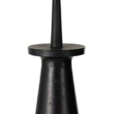 Innes Floor Lamp, Matte Black Cast-Lighting-High Fashion Home