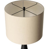 Innes Floor Lamp, Matte Black Cast-Lighting-High Fashion Home