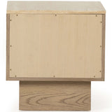 Jaylen Nightstand, Travertine-High Fashion Home