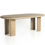 Jaylen Extension Dining Table, Light Oak-Furniture - Dining-High Fashion Home