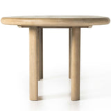 Jaylen Extension Dining Table, Light Oak-Furniture - Dining-High Fashion Home