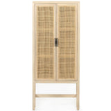 Caprice Narrow Cabinet, Natural Mango-Furniture - Storage-High Fashion Home