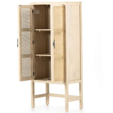 Caprice Narrow Cabinet, Natural Mango-Furniture - Storage-High Fashion Home