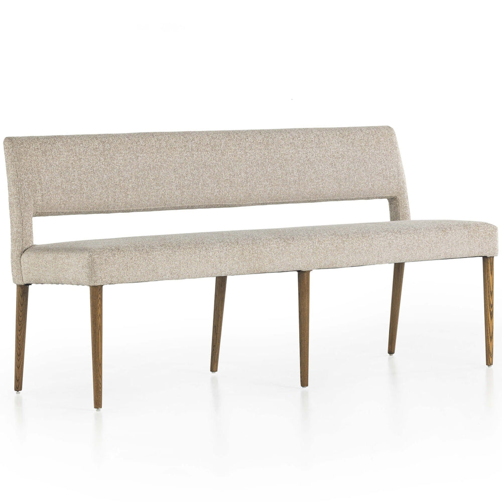 Joseph Dining Bench, Light Camel-Furniture - Dining-High Fashion Home