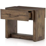 Perrin Nightstand, Rustic Fawn-Furniture - Bedroom-High Fashion Home