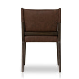 Tetra Leather Dining Chair, Sierra Chestnut, Set of 2