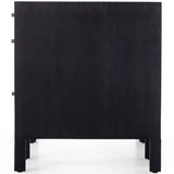 Isador Executive Desk, Black Wash Poplar-Furniture - Office-High Fashion Home