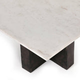 Terrell Coffee Table, Raw Black-Furniture - Accent Tables-High Fashion Home