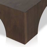 Fausto Coffee Table, Smoked Guanacaste