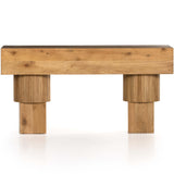 Leland Console Table, Honey Oak-Furniture - Accent Tables-High Fashion Home