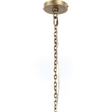 Anya Pendant, Antique Brass-Lighting-High Fashion Home