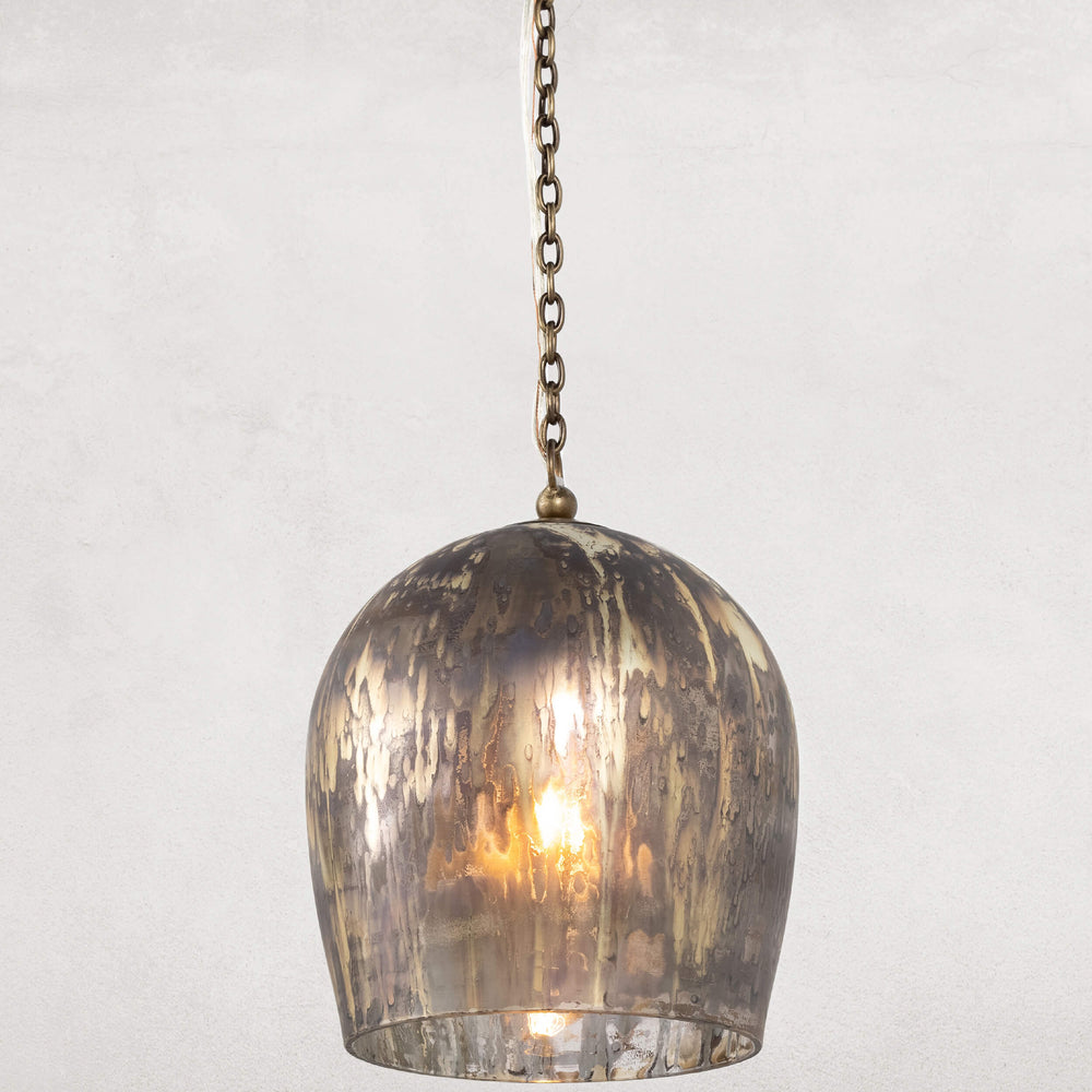 Anya Pendant, Antique Brass-Lighting-High Fashion Home