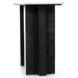 Terrell Console Table, Raw Black-Furniture - Accent Tables-High Fashion Home