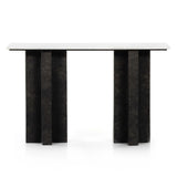 Terrell Console Table, Raw Black-Furniture - Accent Tables-High Fashion Home