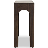 Fausto Console Table, Smoked Guanacaste