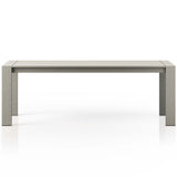 Monterey Outdoor Dining Table, Weathered Grey-Furniture - Dining-High Fashion Home