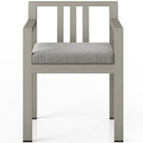 Monterey Outdoor Dining Armchair, Faye Ash/Weathered Grey-Furniture - Dining-High Fashion Home