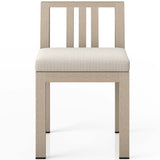 Monterey Outdoor Dining Chair, Faye Sand/Washed Brown-Furniture - Dining-High Fashion Home