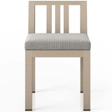 Monterey Outdoor Dining Chair, Faye Ash/Washed Brown-Furniture - Dining-High Fashion Home