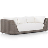 Como Outdoor Sofa, Natural Woven-Furniture - Sofas-High Fashion Home