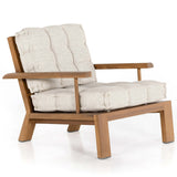 Beck Outdoor Chair, Natural Teak-Furniture - Chairs-High Fashion Home