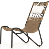 Tegan Outdoor Chair, Faux Hyacinth-Furniture - Chairs-High Fashion Home