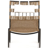 Tegan Outdoor Chair, Faux Hyacinth-Furniture - Chairs-High Fashion Home