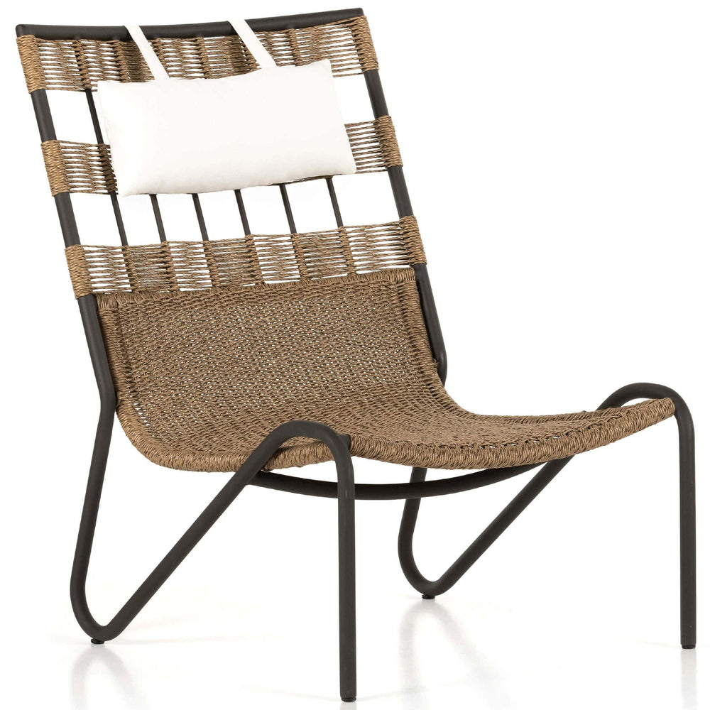 Tegan Outdoor Chair, Faux Hyacinth-Furniture - Chairs-High Fashion Home