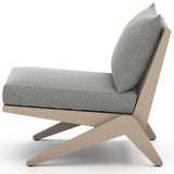 Virgil Outdoor Chair, Faye Ash/Washed Brown-Furniture - Chairs-High Fashion Home