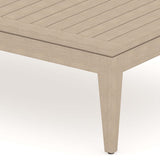 Sherwood Outdoor Coffee Table, Washed Brown-Furniture - Accent Tables-High Fashion Home