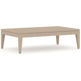 Sherwood Outdoor Coffee Table, Washed Brown-Furniture - Accent Tables-High Fashion Home