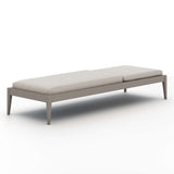 Sherwood Outdoor Chaise, Stone Grey/Weathered Grey-Furniture - Chairs-High Fashion Home