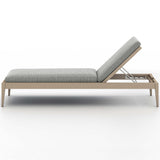 Sherwood Outdoor Chaise, Faye Ash/Washed Brown-Furniture - Chairs-High Fashion Home