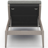 Sherwood Outdoor Chaise, Faye Ash/Weathered Grey-Furniture - Chairs-High Fashion Home