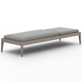 Sherwood Outdoor Chaise, Faye Ash/Weathered Grey-Furniture - Chairs-High Fashion Home