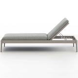 Sherwood Outdoor Chaise, Faye Ash/Weathered Grey-Furniture - Chairs-High Fashion Home