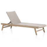 Delano Outdoor Chaise, Washed Brown-Furniture - Chairs-High Fashion Home