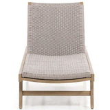 Delano Outdoor Chaise, Washed Brown-Furniture - Chairs-High Fashion Home