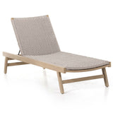 Delano Outdoor Chaise, Washed Brown-Furniture - Chairs-High Fashion Home