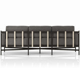 Hearst 99" Outdoor Sofa, Charcoal-Furniture - Sofas-High Fashion Home