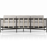 Hearst 99" Outdoor Sofa, Stone Grey-Furniture - Sofas-High Fashion Home